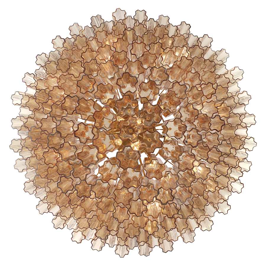 Crystorama Lighting Group Addis 28 Light 49" Wide Waterfall Chandelier