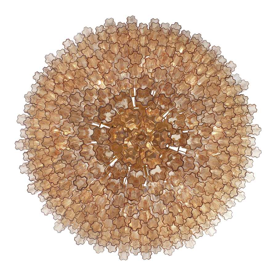Crystorama Lighting Group Addis 40 Light 62" Wide Waterfall Chandelier