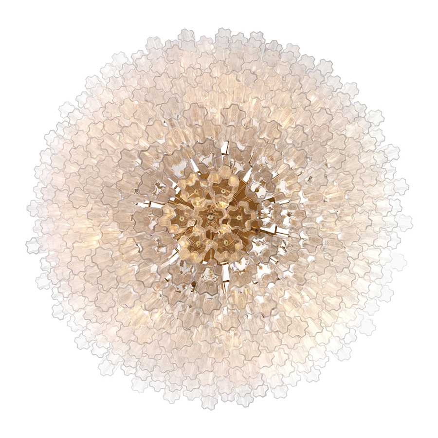 Crystorama Lighting Group Addis 40 Light 62" Wide Waterfall Chandelier