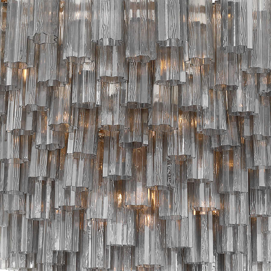 Crystorama Lighting Group Addis 40 Light 62" Wide Waterfall Chandelier