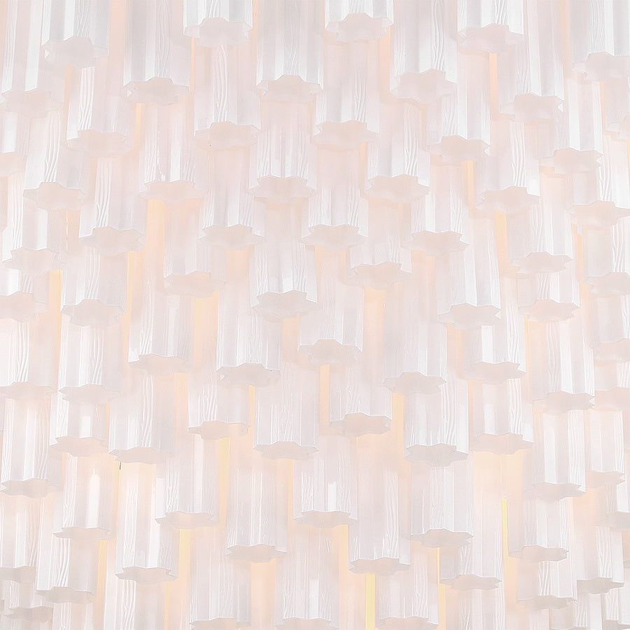 Crystorama Lighting Group Addis 40 Light 62" Wide Waterfall Chandelier
