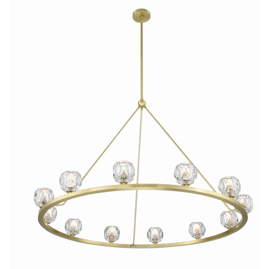 Crystorama Lighting Group Aragon 12 Light 48" Wide LED Crystal Ring Chandelier