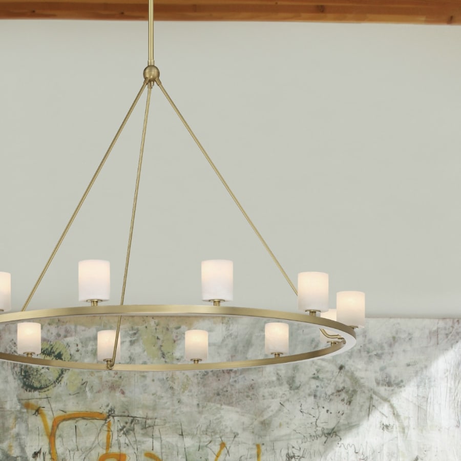Crystorama Lighting Group Aragon 12 Light 47" Wide LED Ring Chandelier