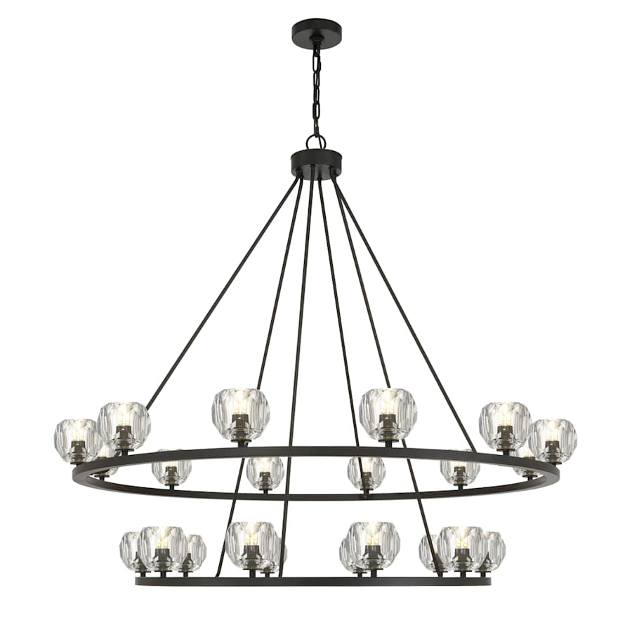 Crystorama Lighting Group Aragon 22 Light 48" Wide LED Chandelier