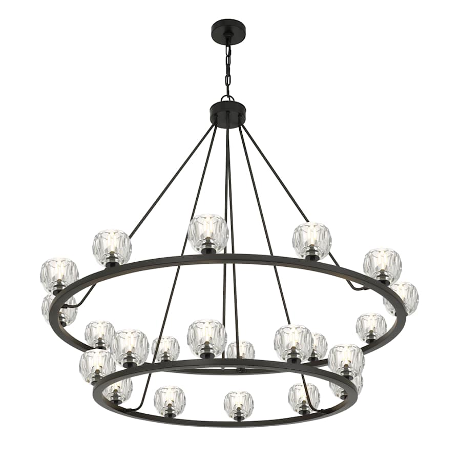Crystorama Lighting Group Aragon 22 Light 48" Wide LED Chandelier