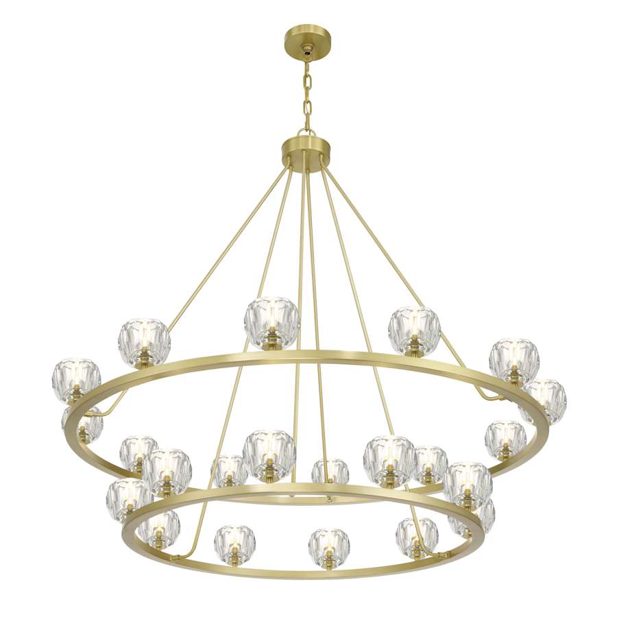 Crystorama Lighting Group Aragon 22 Light 48" Wide LED Chandelier