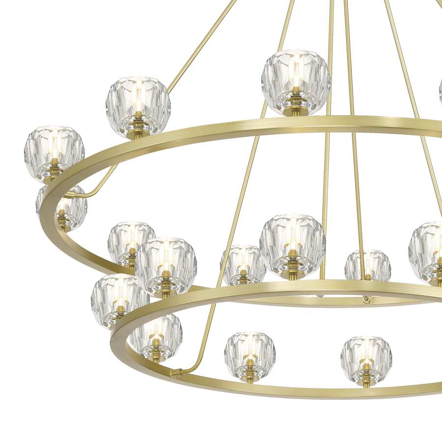 Crystorama Lighting Group Aragon 22 Light 48" Wide LED Chandelier