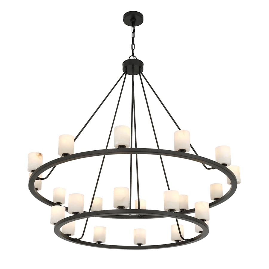 Crystorama Lighting Group Aragon 22 Light 47" Wide LED Chandelier
