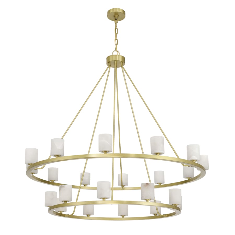 Crystorama Lighting Group Aragon 22 Light 47" Wide LED Chandelier