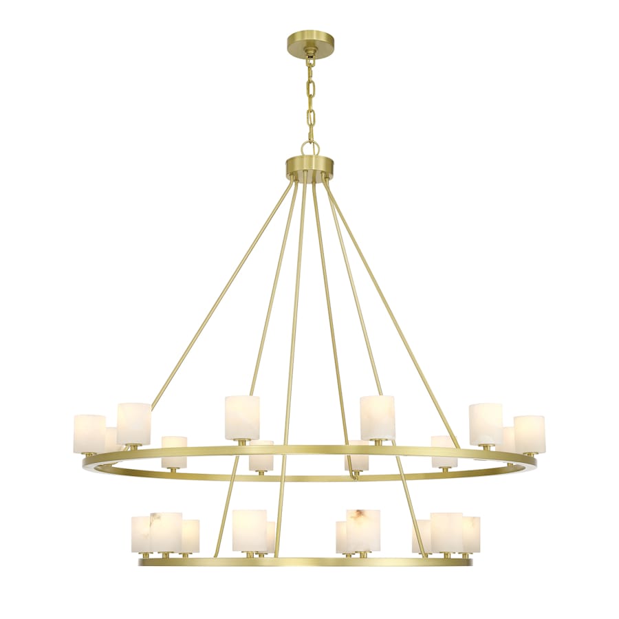 Crystorama Lighting Group Aragon 22 Light 47" Wide LED Chandelier