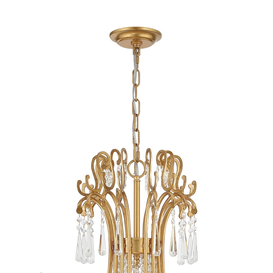 Crystorama Lighting Group Arcadia 15 Light 46" Wide Crystal Candle Style Chandelier with Hand Cut Crystal Accents