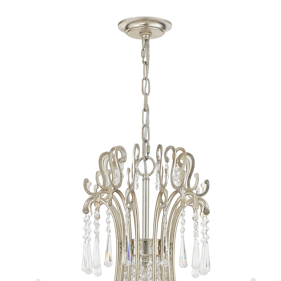 Crystorama Lighting Group Arcadia 15 Light 46" Wide Crystal Candle Style Chandelier with Hand Cut Crystal Accents