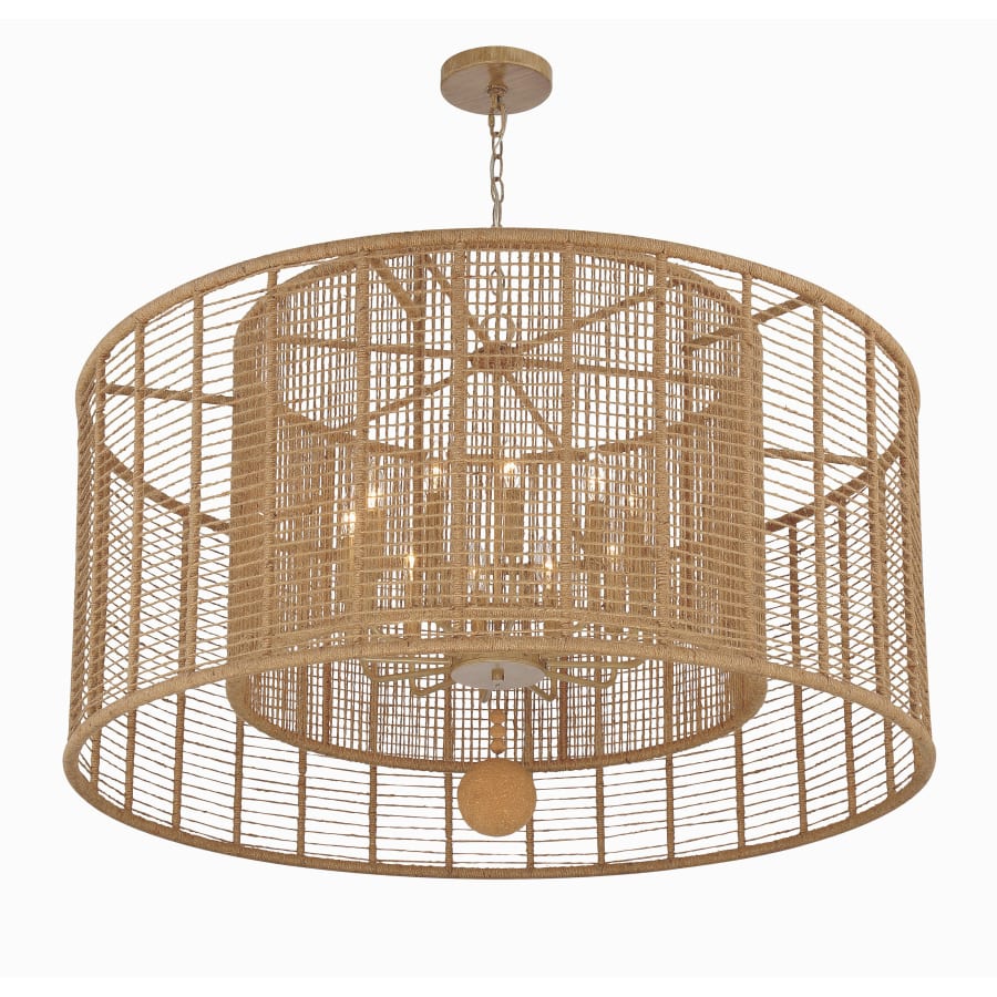 Crystorama Lighting Group Jayna 12 Light 43" Wide Drum Chandelier