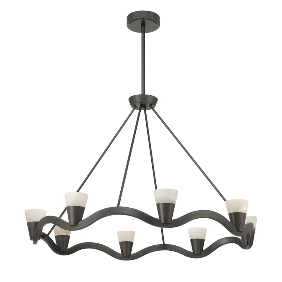 Crystorama Lighting Group Vance 39" Wide Ring Chandelier