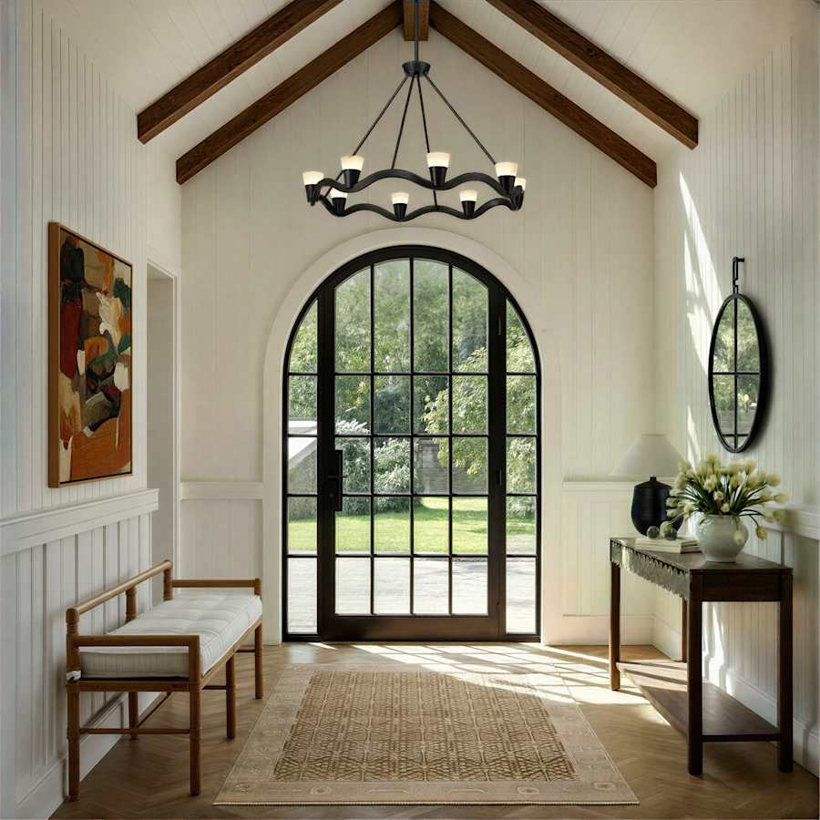 Crystorama Lighting Group Vance 39" Wide Ring Chandelier