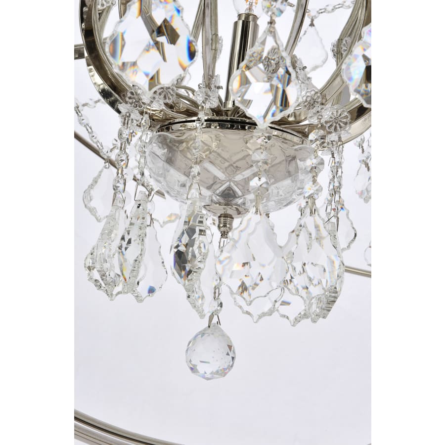 Elegant Lighting Geneva 25 Light 60" Wide Crystal Chandelier with Clear Royal Cut Crystals