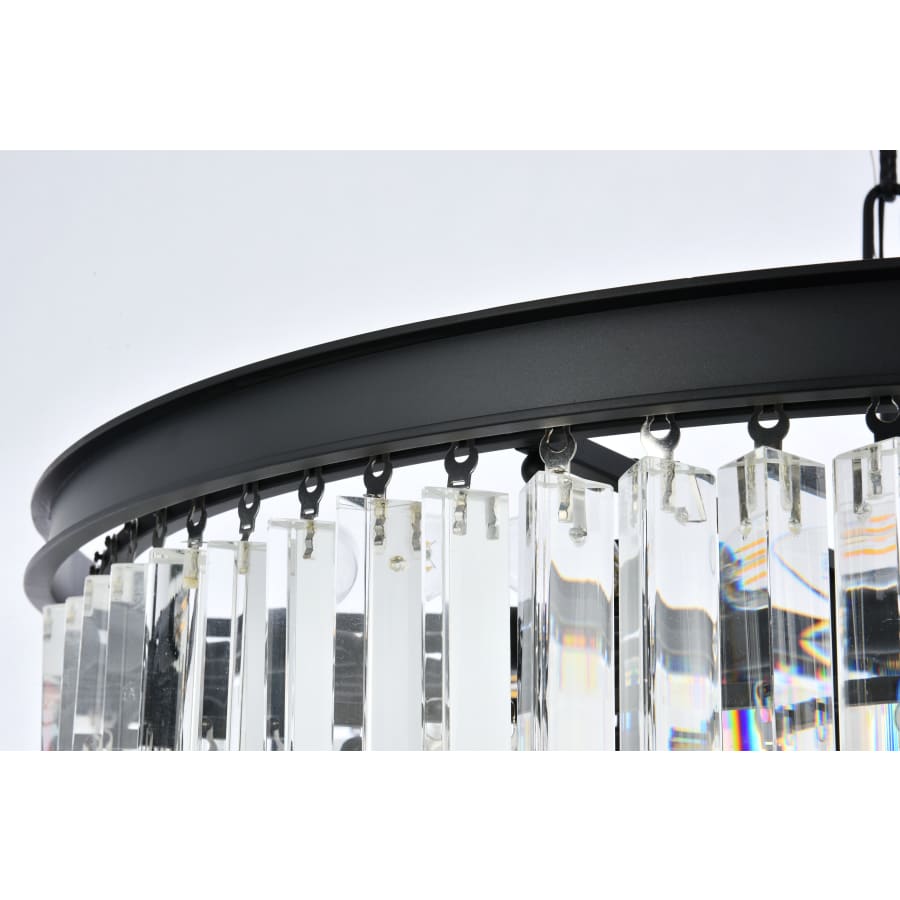 Elegant Lighting Sydney 17 Light 32" Wide Crystal Chandelier with Clear Royal Cut Crystals