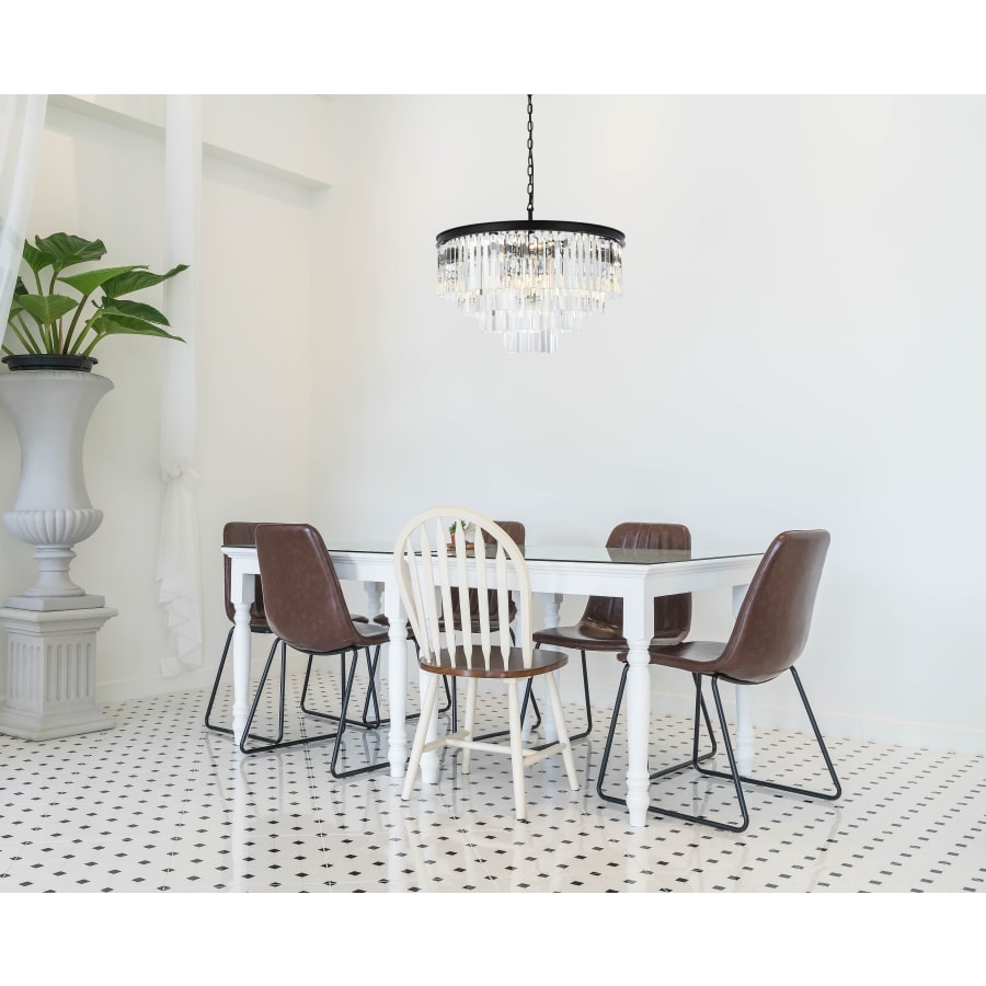 Elegant Lighting Sydney 17 Light 32" Wide Crystal Chandelier with Clear Royal Cut Crystals