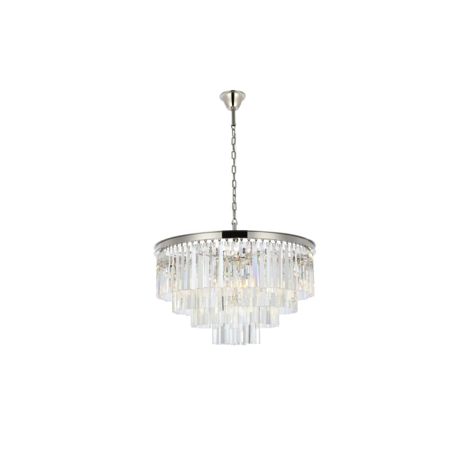 Elegant Lighting Sydney 17 Light 32" Wide Crystal Chandelier with Clear Royal Cut Crystals