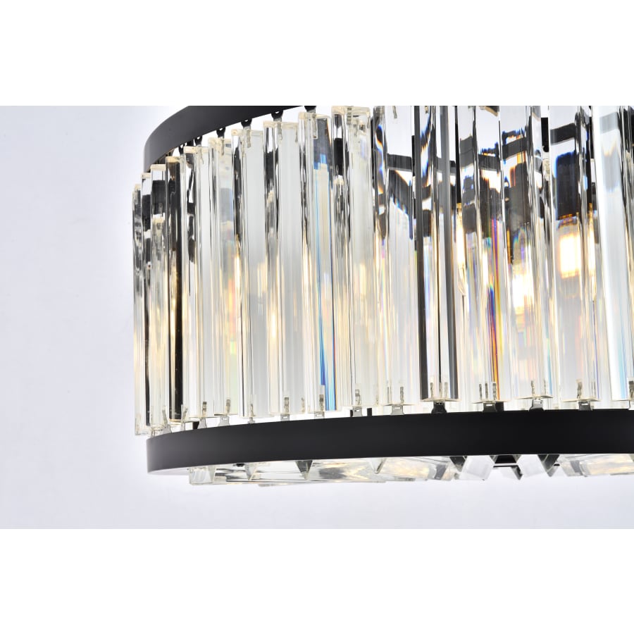 Elegant Lighting Chelsea 8 Light 28" Wide Crystal Drum Chandelier with Clear Royal Cut Crystals