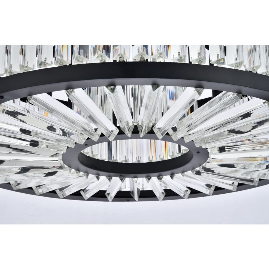 Elegant Lighting Chelsea 10 Light 36" Wide Crystal Drum Chandelier with Clear Royal Cut Crystals
