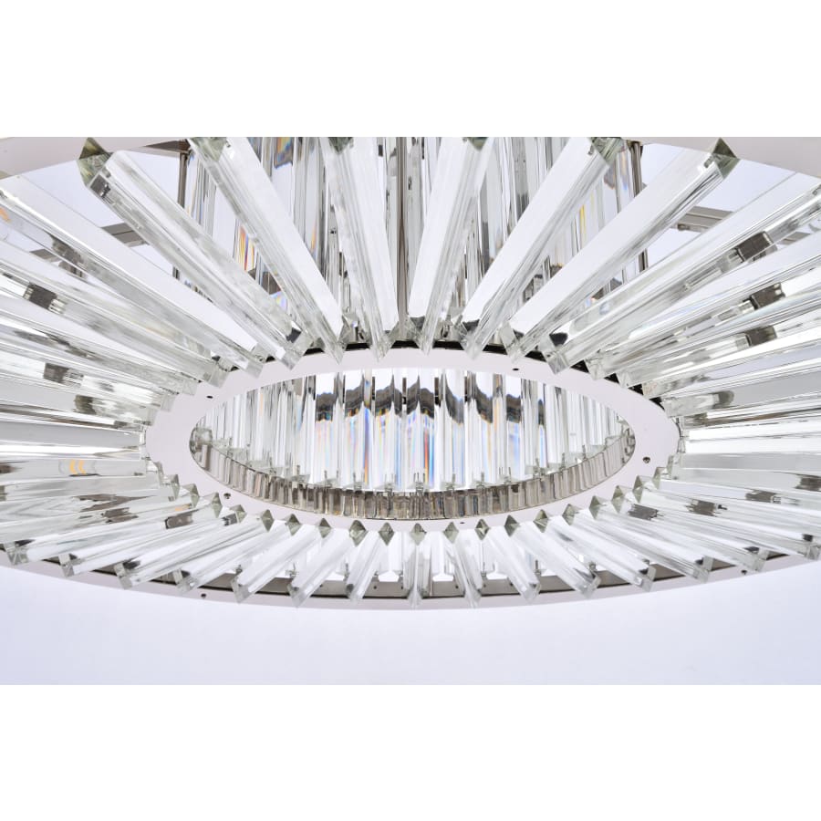 Elegant Lighting Chelsea 10 Light 44" Wide Crystal Drum Chandelier with Clear Royal Cut Crystals