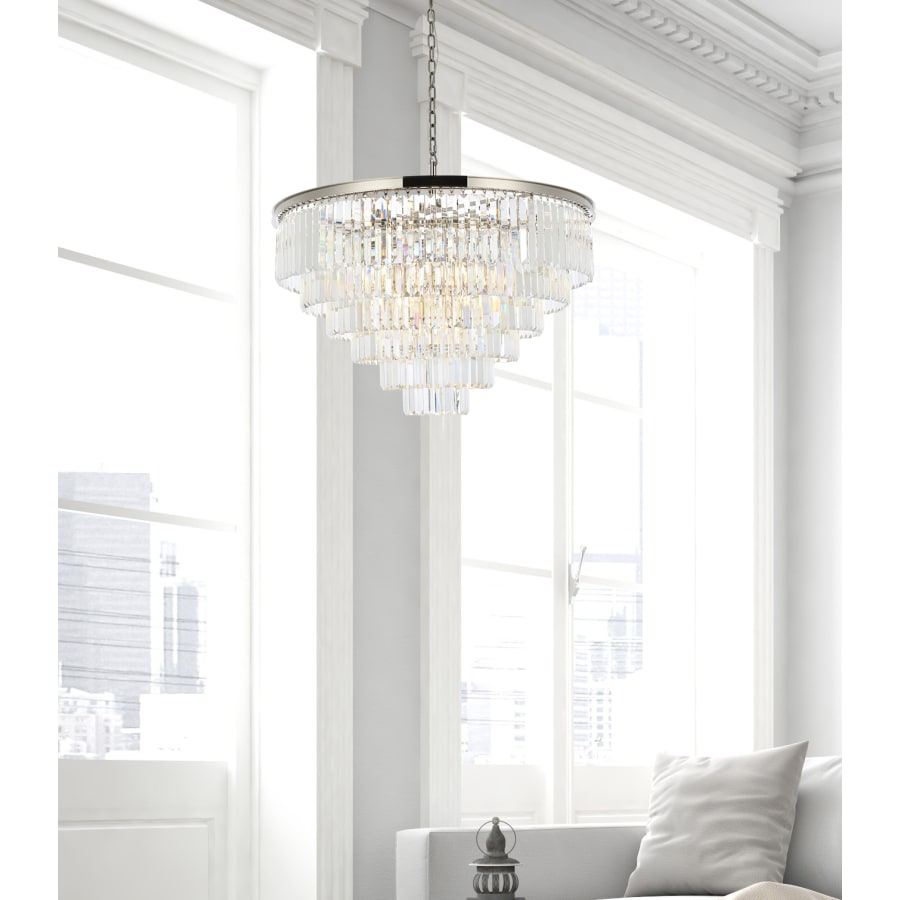 Elegant Lighting Sydney 33 Light 44" Wide Crystal Chandelier with Clear Royal Cut Crystals