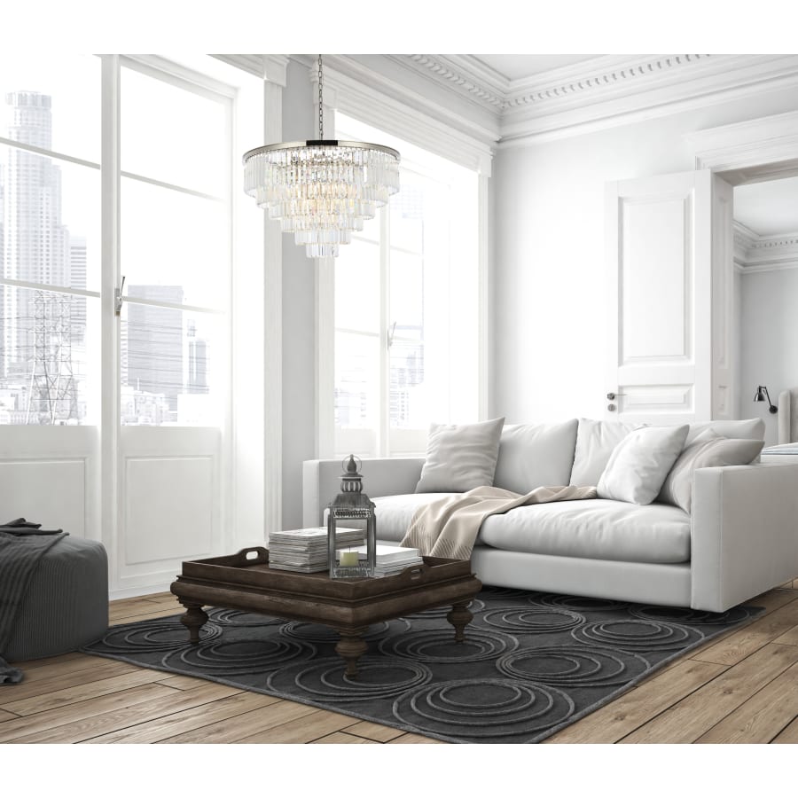 Elegant Lighting Sydney 33 Light 44" Wide Crystal Chandelier with Clear Royal Cut Crystals