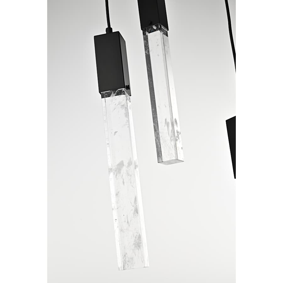 Elegant Lighting Aurora 42" Wide Crystal Linear Pendant