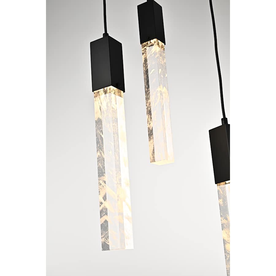 Elegant Lighting Aurora 42" Wide Crystal Chandelier