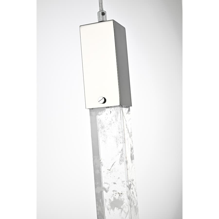Elegant Lighting Aurora 30" Wide Crystal Chandelier