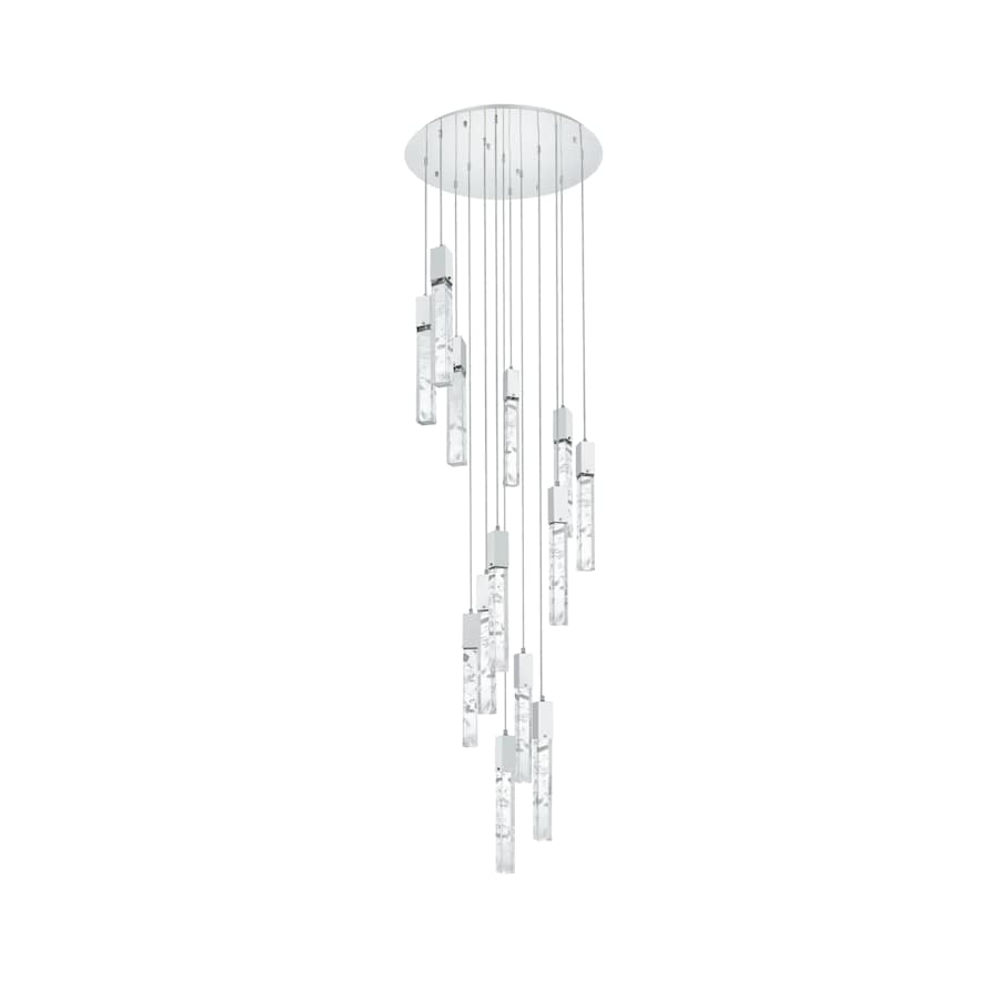 Elegant Lighting Aurora 30" Wide Crystal Chandelier