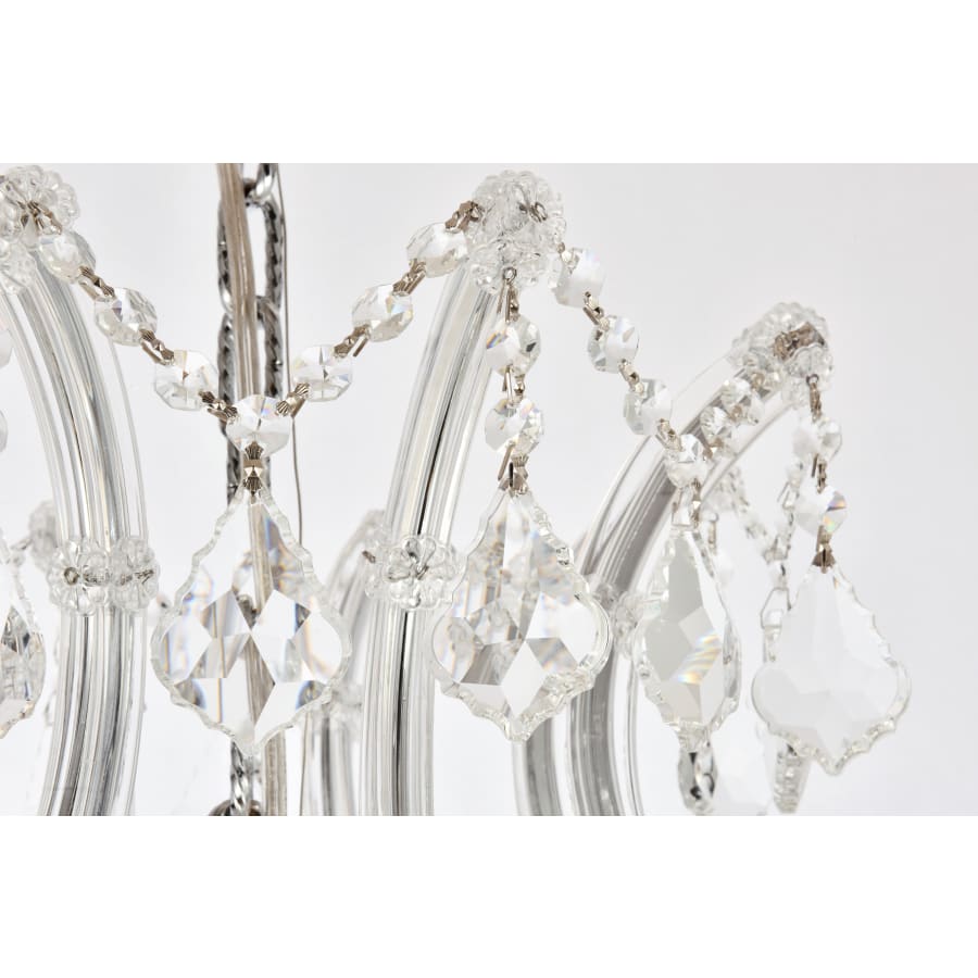 Elegant Lighting Maria Theresa 37 Light 44" Wide Crystal Chandelier with Clear Royal Cut Crystals