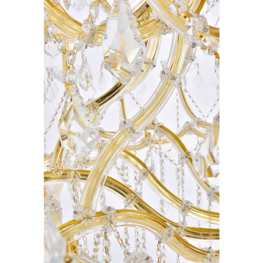 Elegant Lighting Maria Theresa 49 Light 60" Wide Crystal Chandelier with Clear Royal Cut Crystals