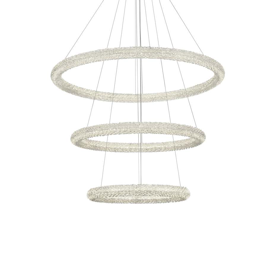 Elegant Lighting Bowen 42" Wide Ring Chandelier