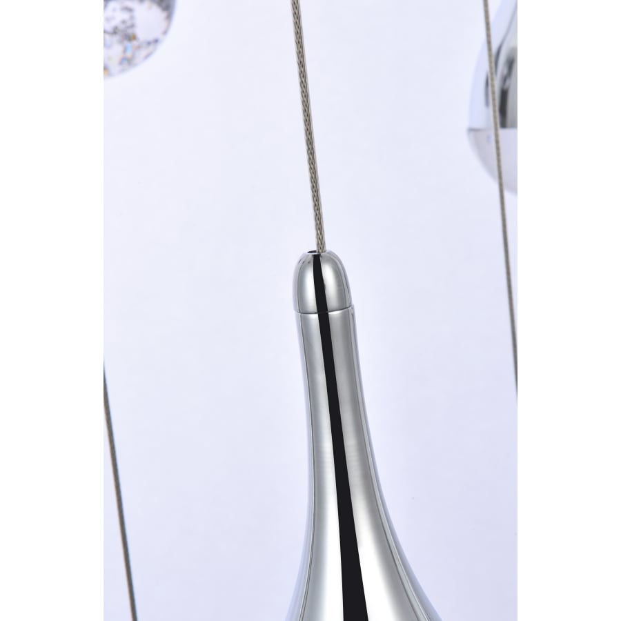 Elegant Lighting Amherst 25 Light 42" Wide LED Chandelier