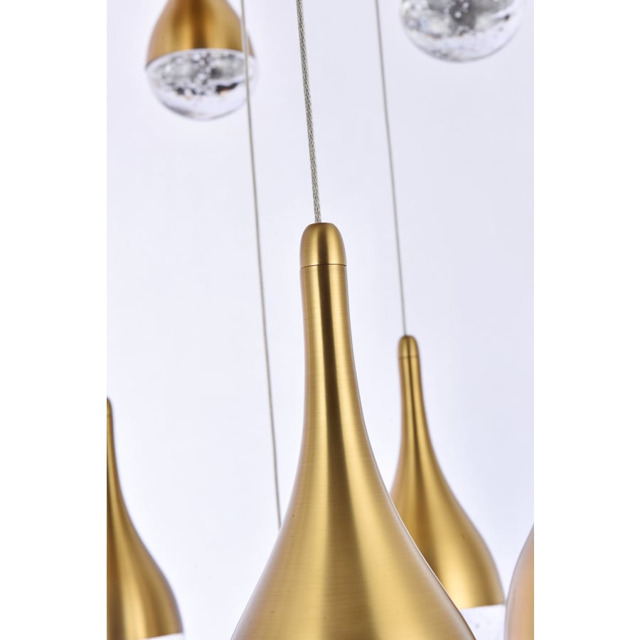Elegant Lighting Amherst 25 Light 42" Wide LED Chandelier