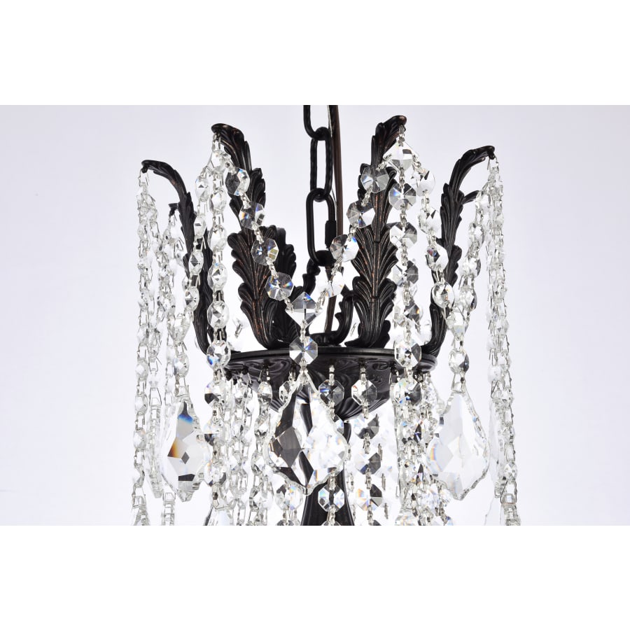 Elegant Lighting Rosalia 10 Light 28" Wide Crystal Chandelier with Clear Royal Cut Crystals
