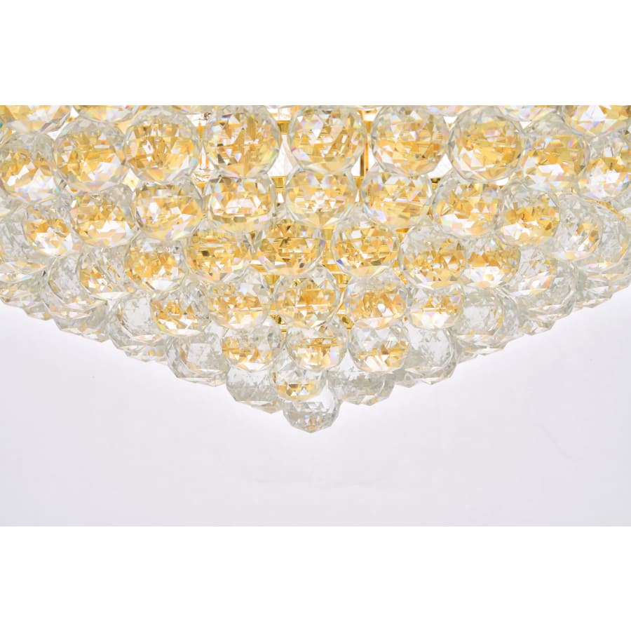 Elegant Lighting Primo 42 Light 48" Wide Crystal Empire Chandelier with Clear Royal Cut Crystals