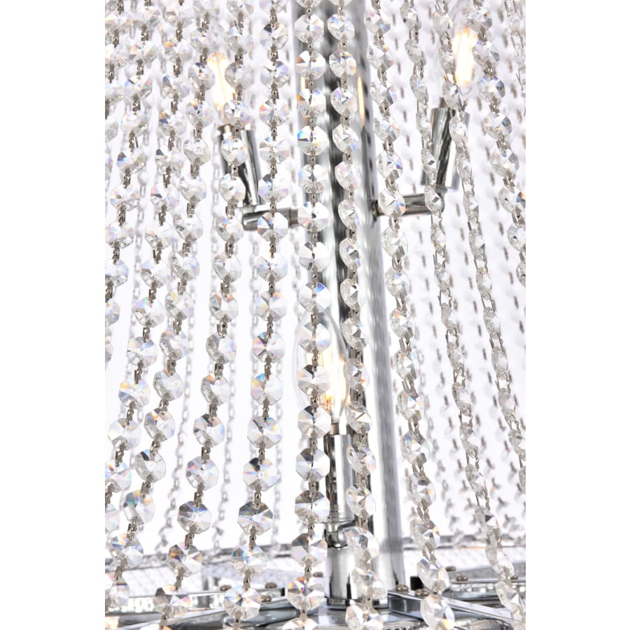 Elegant Lighting Primo 48 Light 54" Wide Crystal Empire Chandelier with Clear Royal Cut Crystals