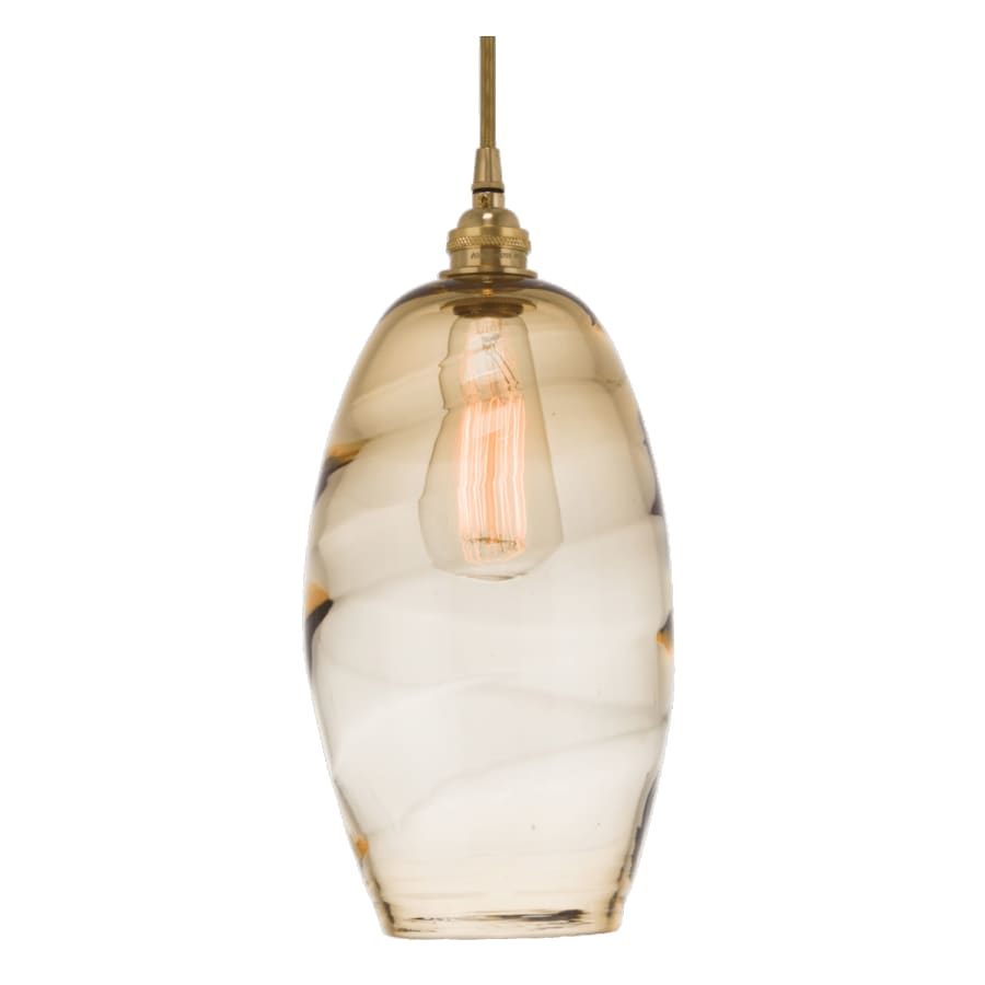 Hammerton Studio Ellisse 28" Wide Artisan Crafted 9 Light Optic Glass Pendant