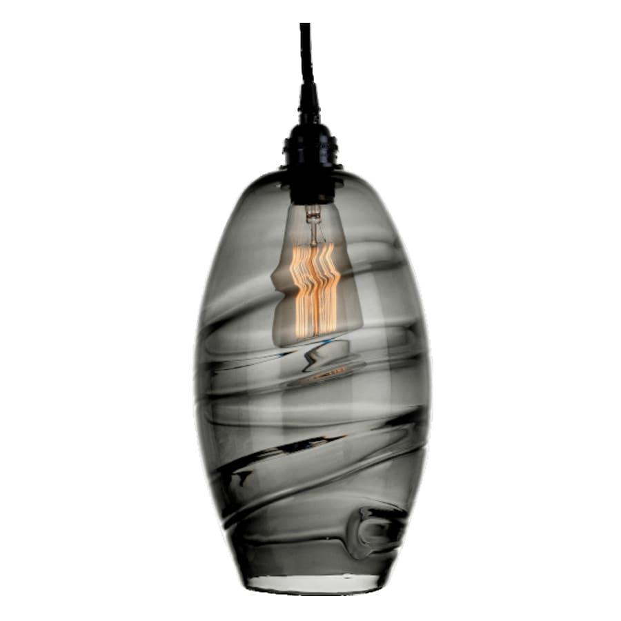 Hammerton Studio Ellisse 18" Wide Artisan Crafted 5 Light Optic Glass Pendant