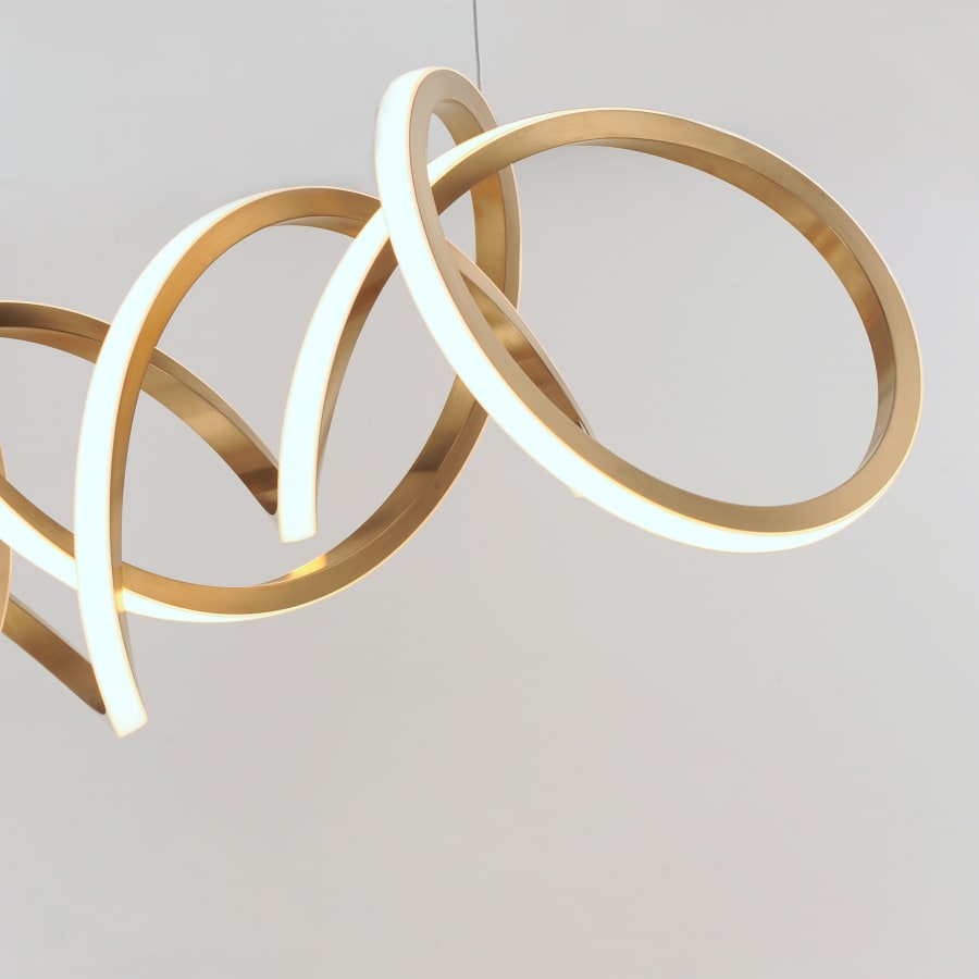 ET2 Signature 41" Wide LED Abstract Chandelier
