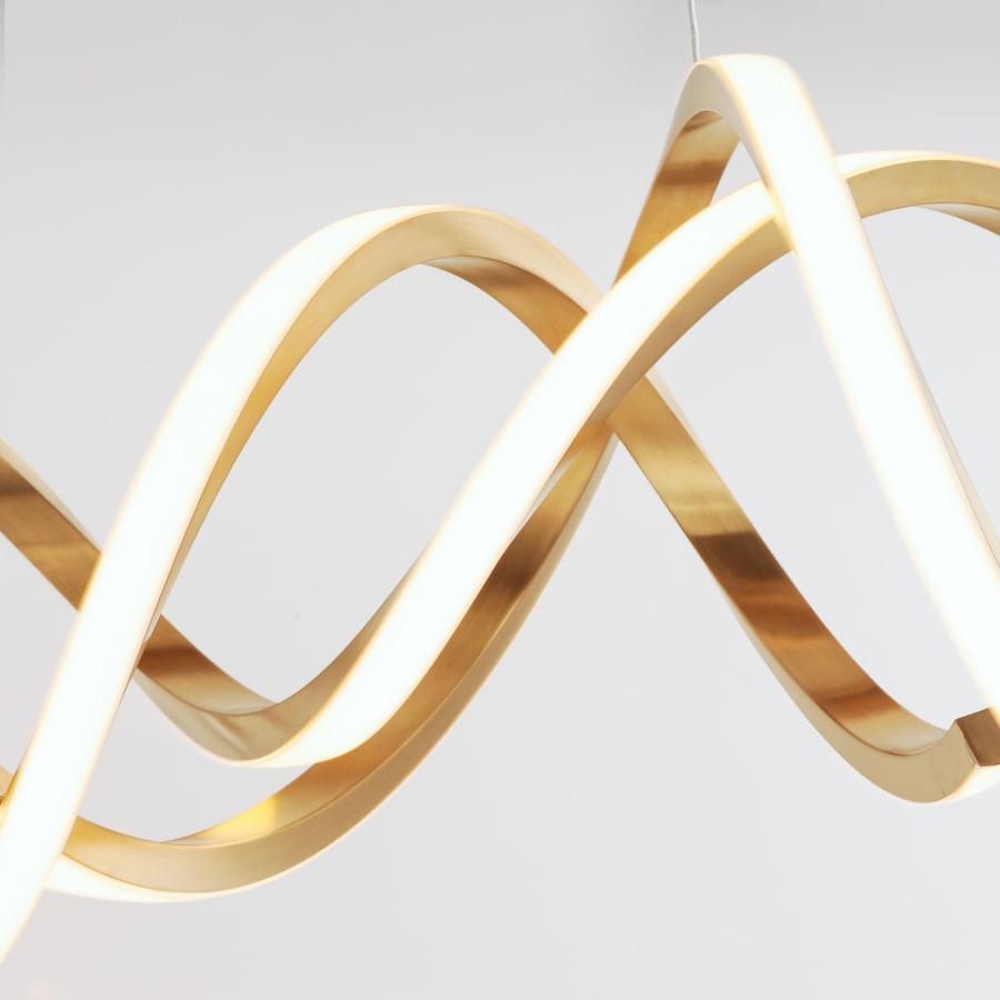 ET2 Signature 41" Wide LED Abstract Chandelier