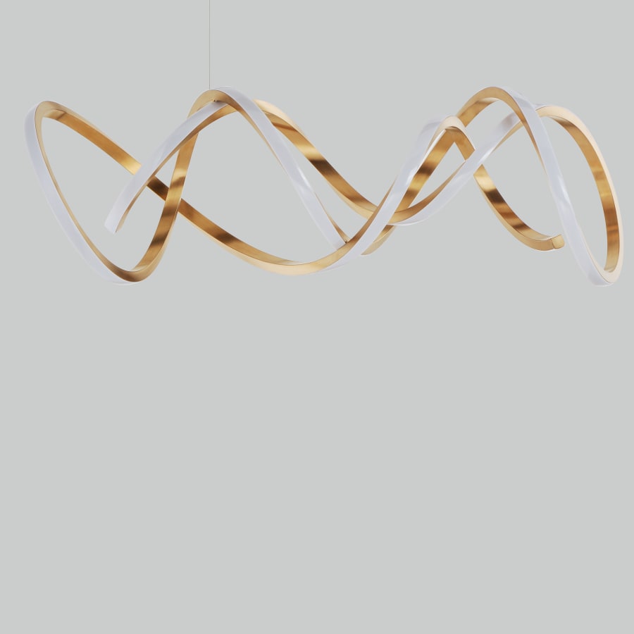 ET2 Signature 41" Wide LED Abstract Chandelier