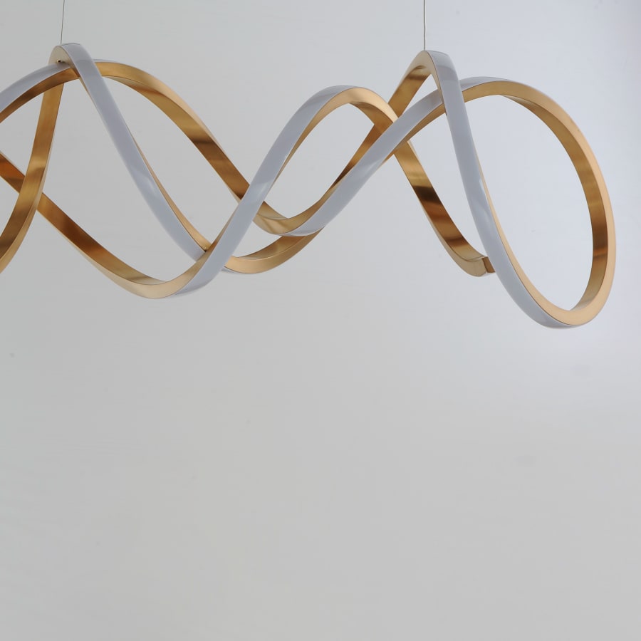 ET2 Signature 41" Wide LED Abstract Chandelier