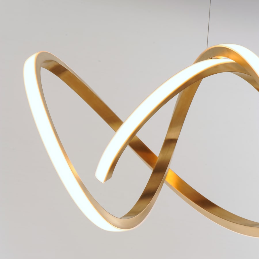 ET2 Signature 41" Wide LED Abstract Chandelier