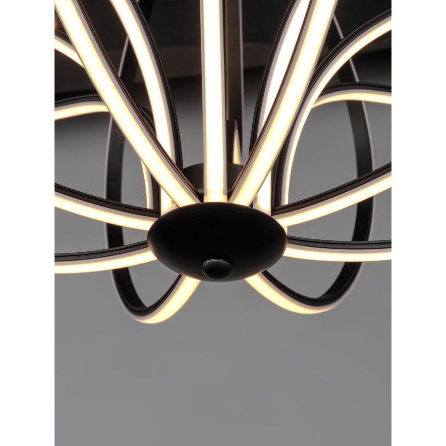 ET2 Aura 31" Wide LED Abstract Globe Chandelier