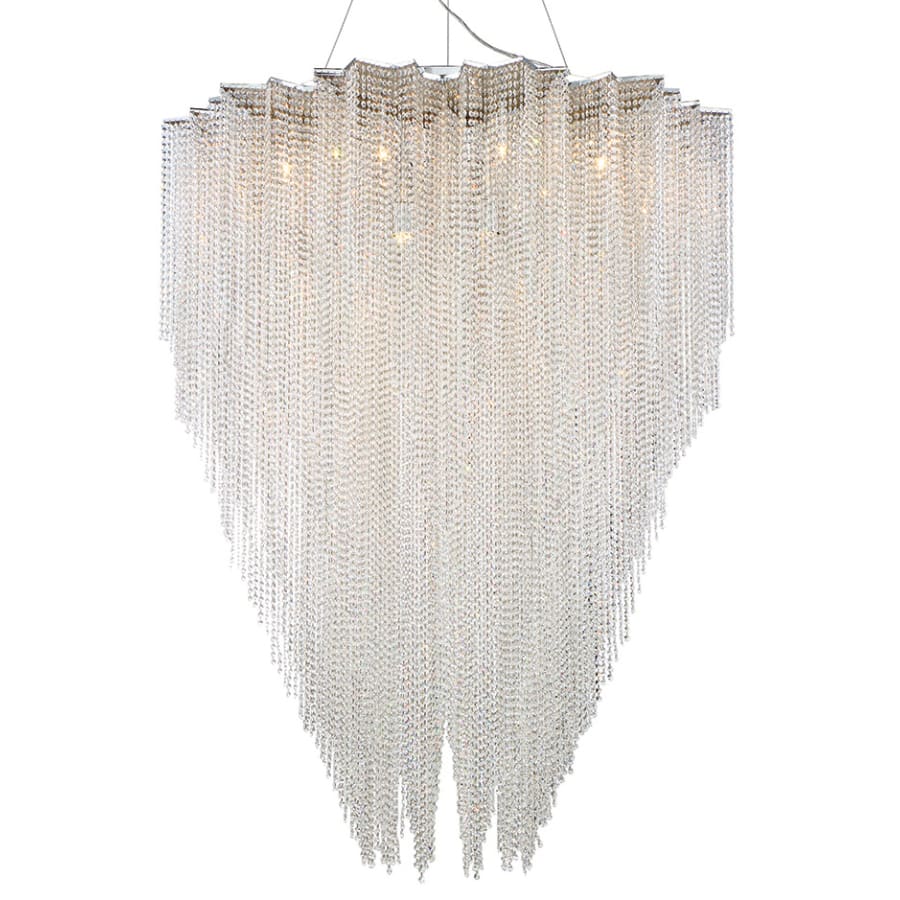 Eurofase Lighting Cohen 12 Light 49" Wide Crystal Chandelier