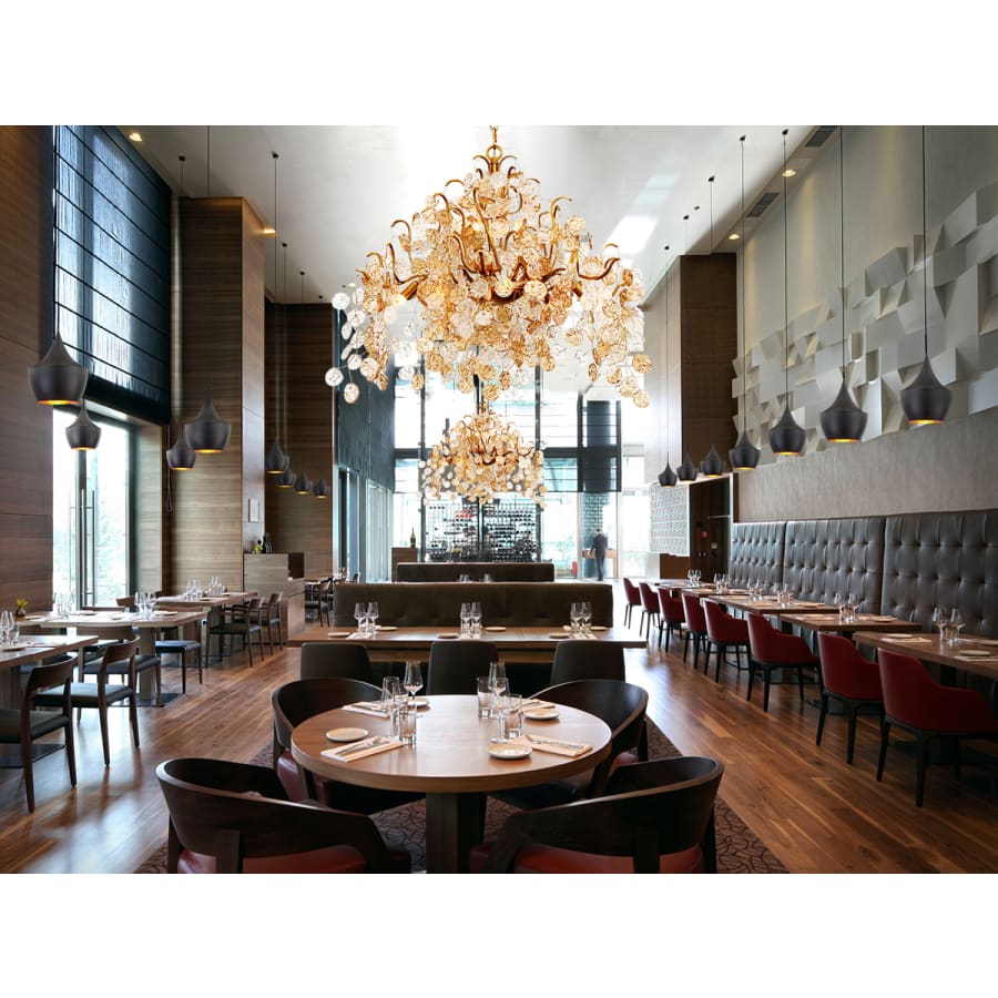 Eurofase Lighting Campobasso 11 Light 33" Wide Abstract Chandelier